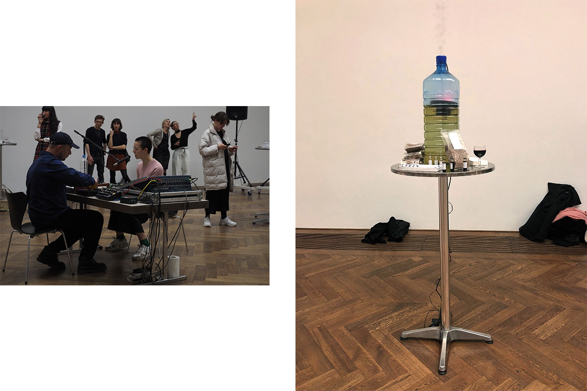 lou masduraud antoine bellini kunsthalle basel 2018 art exposition performance